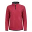 Weird Fish Beyonce Eco Recycled 1/4 Zip Grid Fleece Womens in Berry